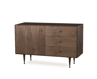 Matilda Dresser - 3 Drawer / Silver